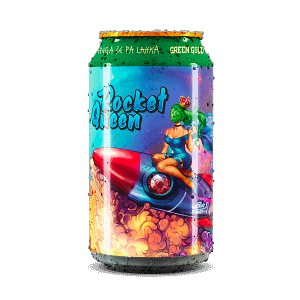 Green_Gold_Rocket_queen_pivo_ipa_craft_one_pint_slovenija Green Gold Rocket Queen 330ml